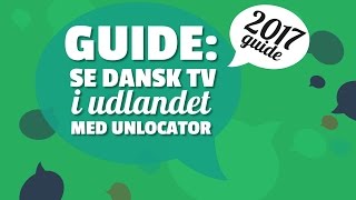 2017 Guide Se Dansk TV i udlandet [upl. by Onek]