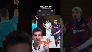 Early Red Card Dooms Barça 🟥  Champions League 5 Word Recap [upl. by Ahcsrop925]