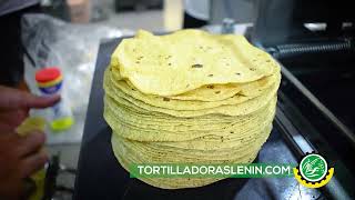 Tortilladora MLR30│Manufacturas Lenin [upl. by Garlan933]