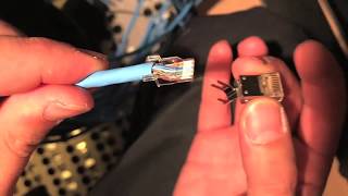 Tuto 1  connecteur RJ45 mâle [upl. by Ahtiek813]