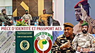 Les Passport et pieces didentités AES bientôt disponible pour le Mali le Burkina et le Niger [upl. by Aniroc724]