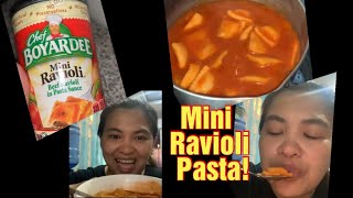 Mini Ravioli Pasta Masarap Ba [upl. by Anirrak]