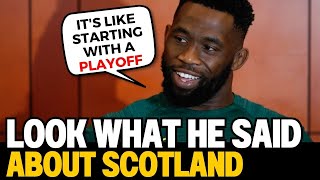 🚨CAPTAIN SIYA KOLISI ON THE CHALLENGE OF FACING SCOTLAND  SPRINGBOKS NEWS [upl. by Tamberg]