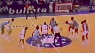 1975 Braves vs Bullets Rare Full Game 5 [upl. by Ahtelat]