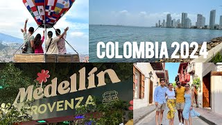 VLOG COLOMBIA 🇨🇴 Medellín Cartagena Bogotá vlog trip travel [upl. by Anom722]