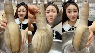 Check out this Dude Wah Delicious 😋 Geoduck [upl. by Atsirt182]