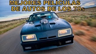 LAS 6 MEJORES PELÍCULAS DE AUTOS DE LOS 70s [upl. by Legin]