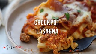 Crockpot Lasagna [upl. by Genna347]