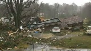 Tornado Hits Adairsville Ga [upl. by Amisoc]