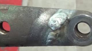 WELDA Day 5  Weld repairing cast iron with cast iron filler rods [upl. by Rimisac]