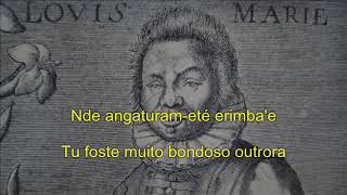 TUPI ANTIGO Discurso do Índio Itapuku em 1613 na França [upl. by Bevash]