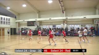 Select 24  AllAround Sports Promotion Girls Basketball Showcase  Game 2 November 2 2024 [upl. by Peri]