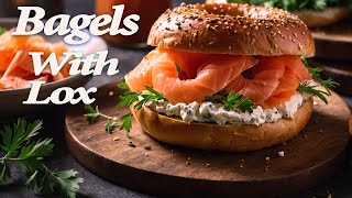 BEST New Yorks Bagels With Lox  Fancy Food Taste 🥯🥯 [upl. by Plath]