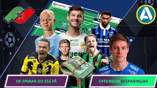 quotMITTFÄLTARNA DU SPARAR PENGAR PÅquot i allsvenskan fantasy [upl. by Ranip]