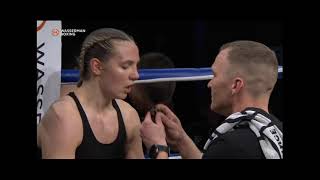 BERLIN FIGHT NIGHT SOPHIE ALISCH VS AMEL ANOUAR FULL FIGHT [upl. by Suhpesoj981]