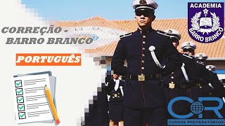 Correção da Prova do BARRO BRANCO 2021  Português [upl. by Orland618]