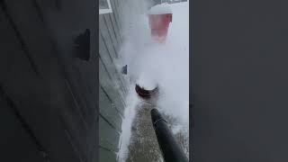 EASY Snow Removal With ego 765 CFM Blower [upl. by Etnud]