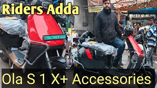 Ola S1X Ki Best Quality Accessories  ridersadda olas1x [upl. by Dole]