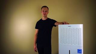 Cleaning the Filter on a TOSOT Dehumidifier [upl. by Isolde]