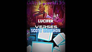 Scott Cawthon Vs Lucifer  FNAF Vs Hazbin hotel fnaf fivenightsatfreddys edit hazbinhotel [upl. by Einahpehs]