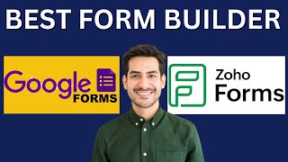 Zoho Forms Vs Google Forms BEST FORM BUILDER [upl. by Dressel]