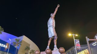 All Staples Center Statues In Order Updated With Kobe Bryant [upl. by Spiros]