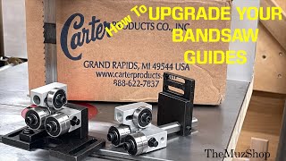 How to Upgrade your BandSaw with New Guide Bearings [upl. by Burtie669]