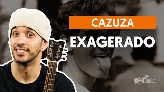 Exagerado  Cazuza aula de violão simplificada [upl. by Adleme]