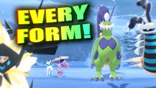 How To Get ALL Pokemon FORM Items Giratina Origin Form Therian Forms amp More Crown Tundra DLC [upl. by Taggart706]