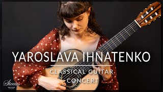 YAROSLAVA IHNATENKO  Classical Guitar Concert  Llobet Sor Tarrega  Siccas Guitars [upl. by Nallek847]