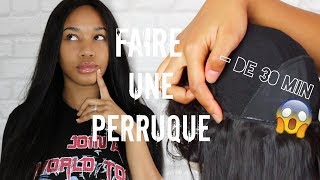 COMMENT FAIRE UNE PERRUQUE  LA MEILLEURE TECHNIQUE  feat CELIE HAIR [upl. by Anned632]