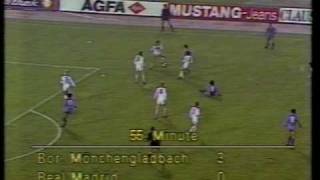 Borussia Mönchengladbach  Real Madrid 1985 51 alle Tore [upl. by Sahcnip]