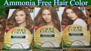 Wella Soft Ammonia Free Hair Colors  Ammonia Free Colors With Shea butter Coconut oil Aloe vera [upl. by Namharludba]