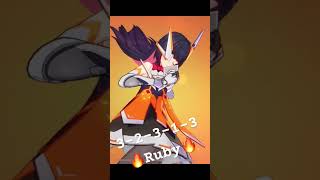 Ruby skin🔥mobilelegends viralvideo music [upl. by Iatnahs]