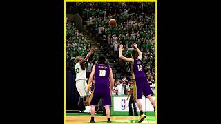 Celtics vs Lakers Highlights  Kobe Bryant Impressive Slam Dunk nbahighligths shorts slamdunk [upl. by Edric658]