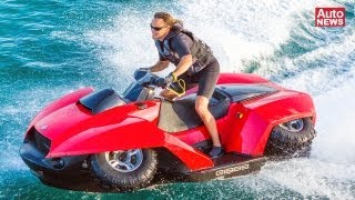 Gibbs Quadski JetSki und Quad in einem [upl. by Margette]