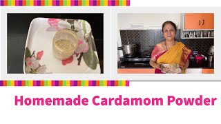 Home Made Cardamom Powder [upl. by Akeenat]