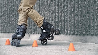 HOW TO START FREESTYLE SLALOM ON INLINE SKATES [upl. by Agamemnon]