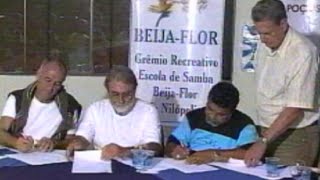 Escola de Samba Beija Flor Anuncia Poços de Caldas Como Tema do Enredo  2005 [upl. by Willetta837]