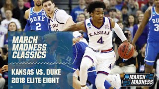 Duke v Kansas in 2018 Elite Eight Full Game [upl. by Namreg]