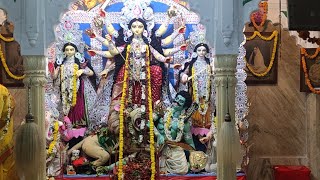 SHRI SHRI DURGA PUJA  MAHASAPTAMI  RKAA Varanasi [upl. by Adekahs]