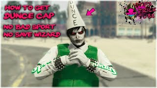 How To Get The Dunce Cap In GTA 5 Online [upl. by Nsaj]