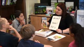 Feb Jennifer SertynBardell 3rd grade Garfield Guided Reading Lesson [upl. by Caneghem]