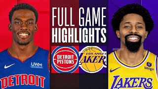 PISTONS vs LAKERS FULL GAME HIGHLIGHTS FEBRUARY 13 2024 NBA FULL GAME HIGHLIGHTS TODAY 2K24 [upl. by Efrem]