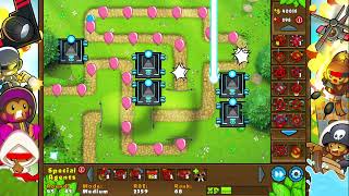 bloons td 5 random missions 12 b day [upl. by Acinorav233]