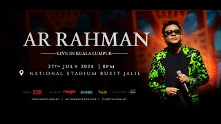 A R Rahman Live In Concert  Kuala Lumpur  27th July 2024 [upl. by Faro]