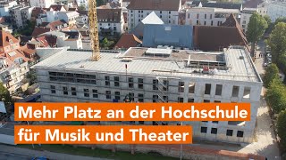 Richtfest beim 23 Millionen EuroErweiterungsbau für die HMT Rostock [upl. by Adelia663]