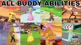 All Jamboree Buddy Abilities  Super Mario Party Jamboree [upl. by Novej598]