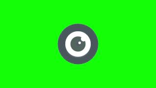 Free Eye Icon Animation HD Green Screen [upl. by Nnylyrehc727]