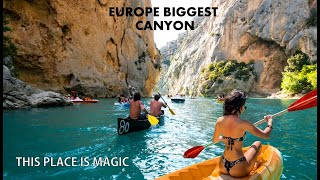 Welcome to Paradise I Gorge du Verdon France I Europe Biggest Canyon I GoPro 10 [upl. by Coridon]